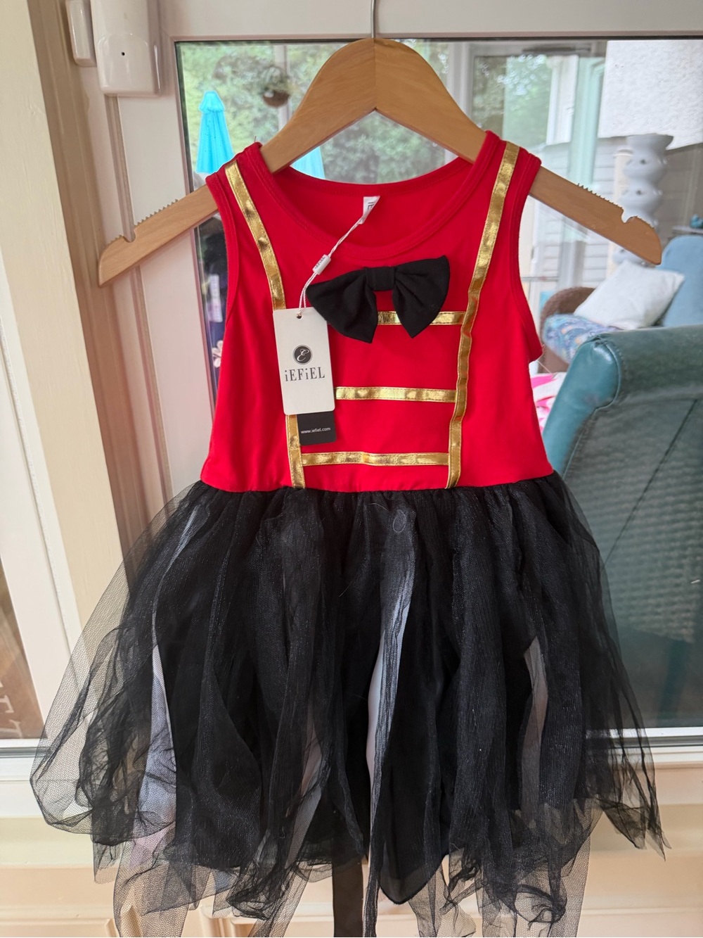 NEW WITH TAGS! Girls Size 6 Circus Ringmaster Halloween Costume Tutu Dress NWT